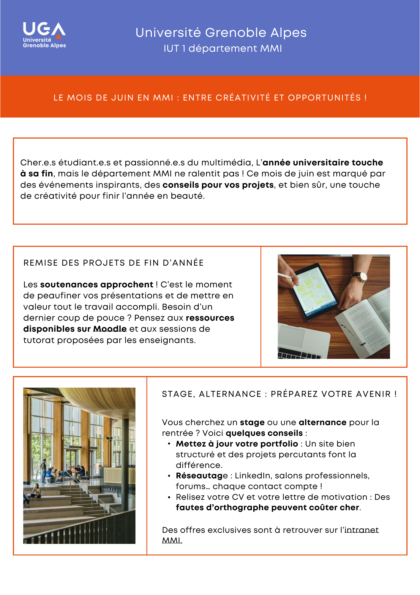 Capture du site vitrine