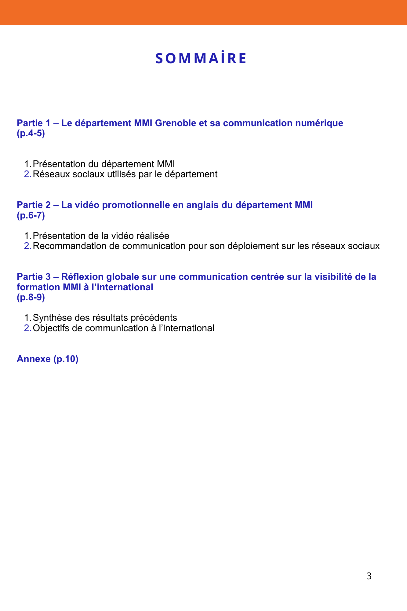 Capture du site vitrine